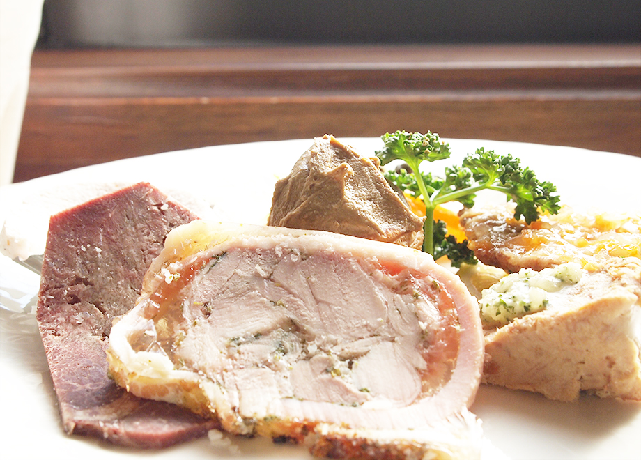 盛り合わせの前菜