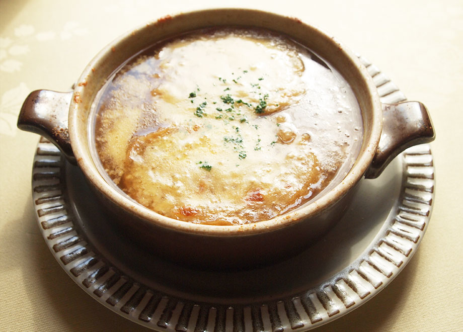 オニオングラタンスープ